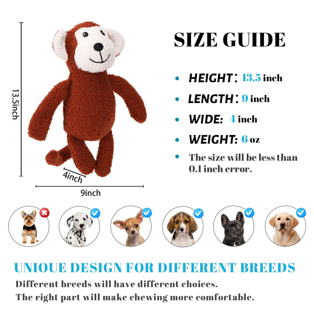 Ankinghor Mono-L peluche suave que cuida dientes y aliento.