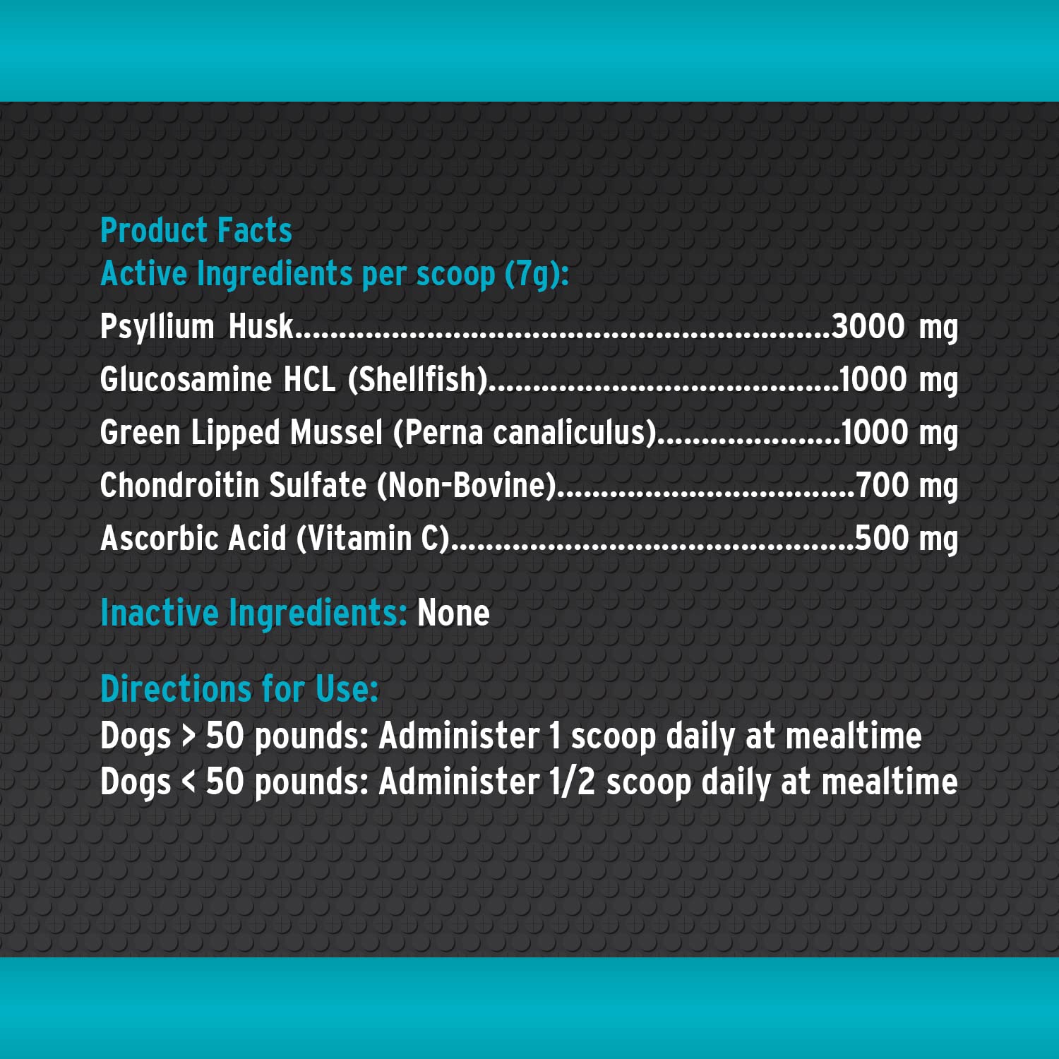 Glucosamina y condroitina en Annamaet Endure para flexibilidad articular.