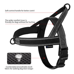 Annchwool arnés con ajuste rápido y tallas disponibles para perros pequeños, medianos y grandes.