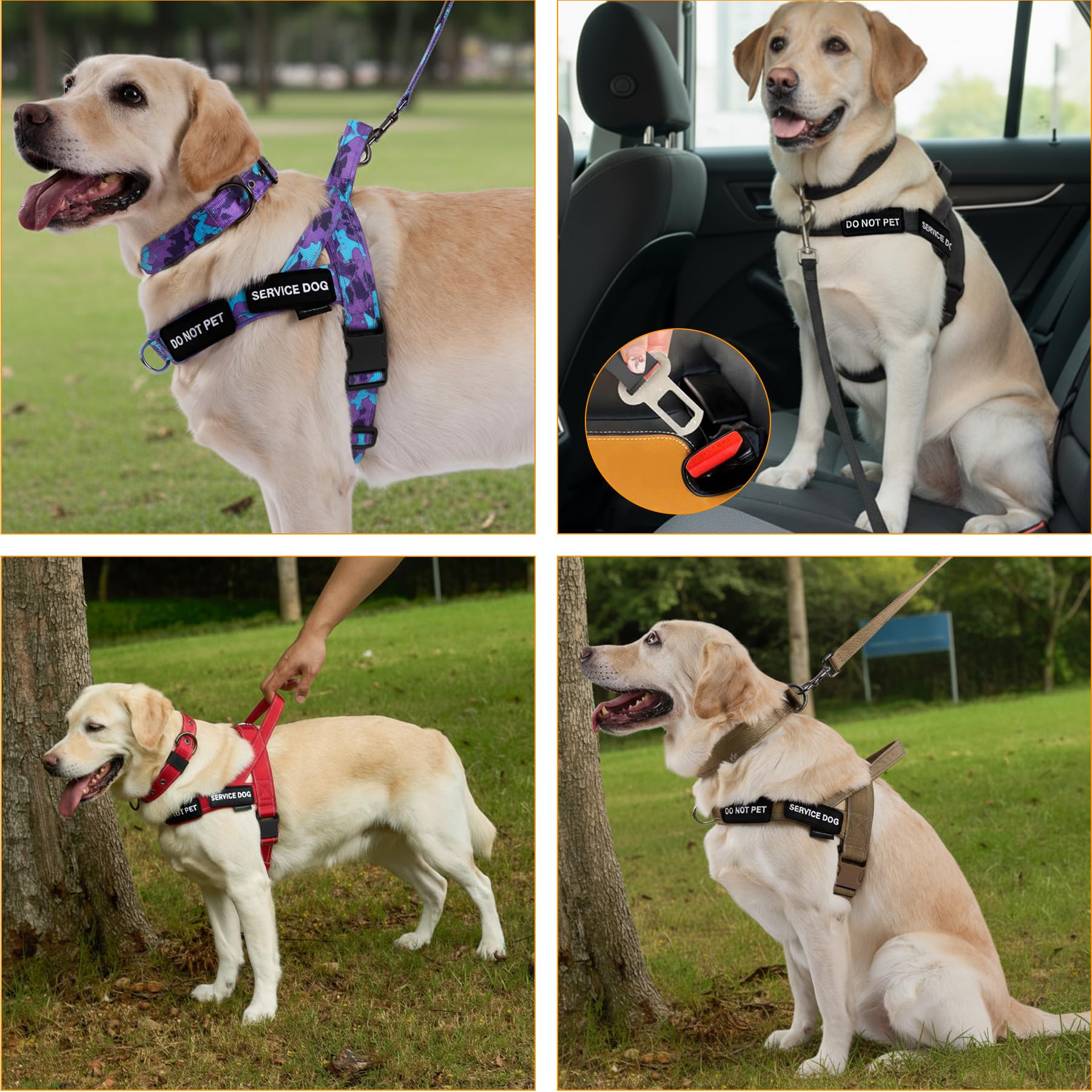 Diseño camuflaje morado de Annchwool para perros XL.
