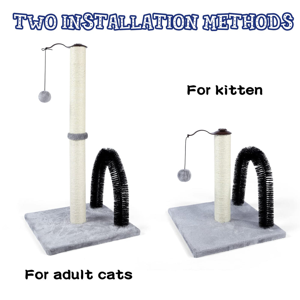 ANWA diseno-dos-modos-ajuste-altura, adaptable a gatitos y adultos.