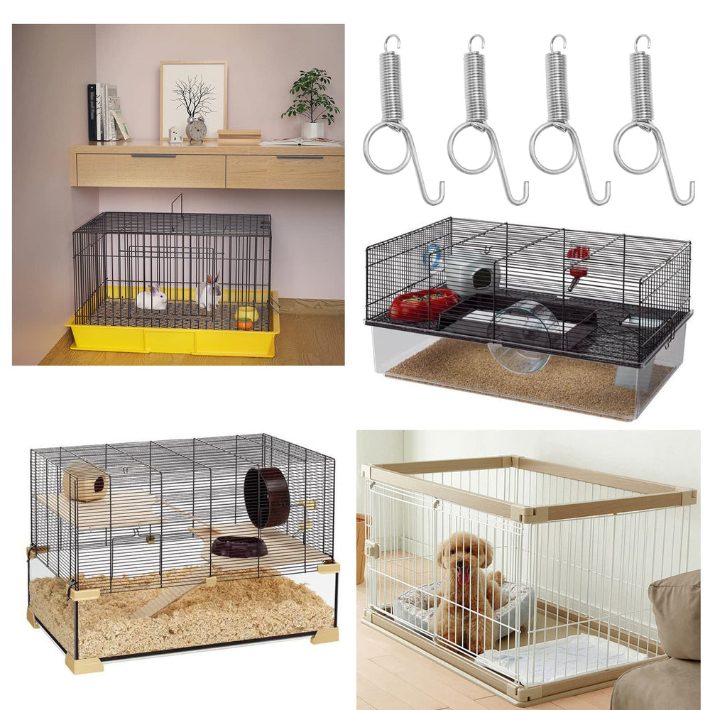Anxingo kit 30 resortes para jaula, solución versátil.