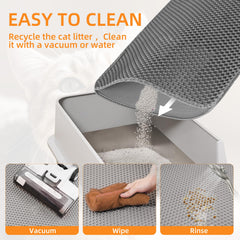 Anywish esterilla arenero impermeable protege el suelo de líquidos