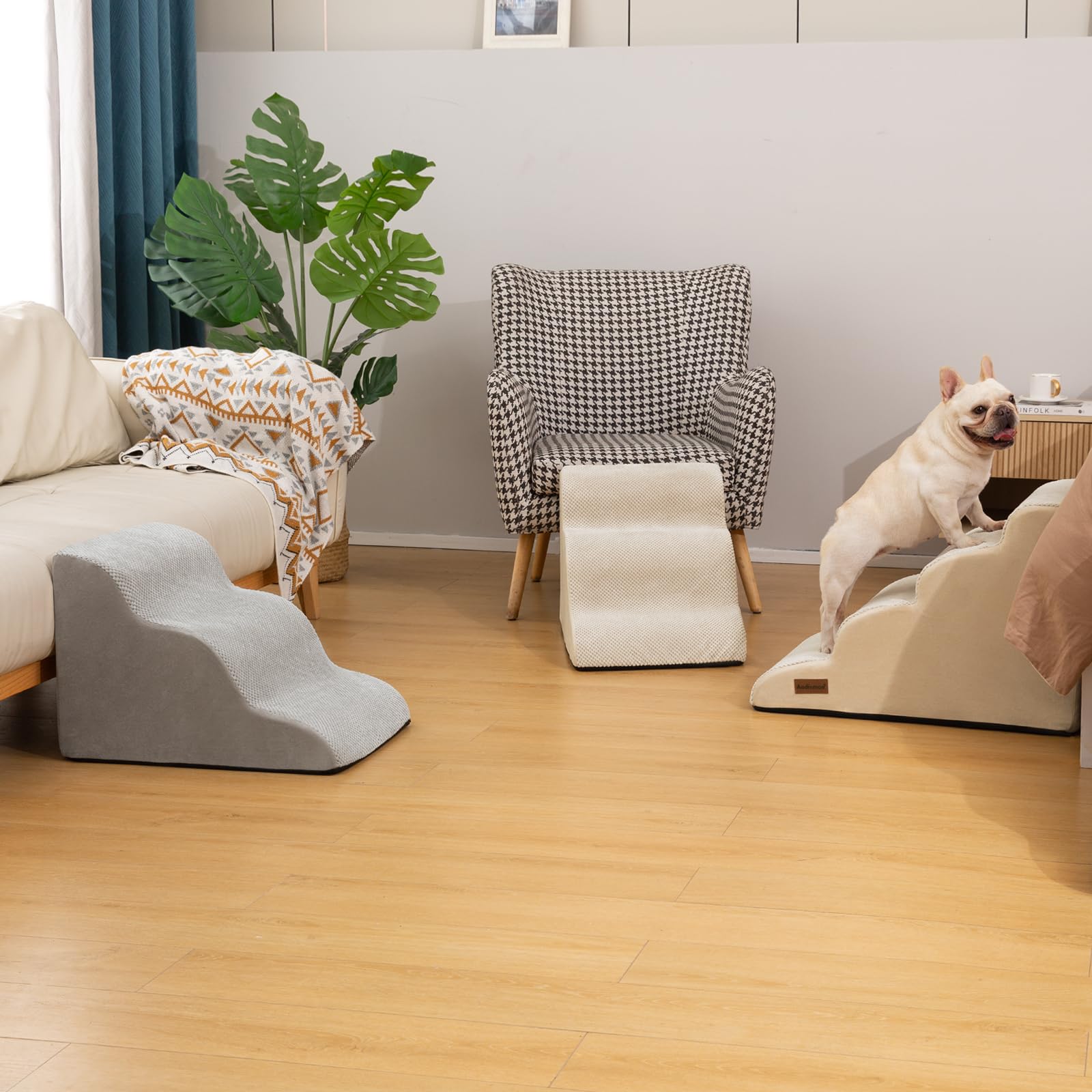 Aodisman diseño beige compacto, ideal para interiores.