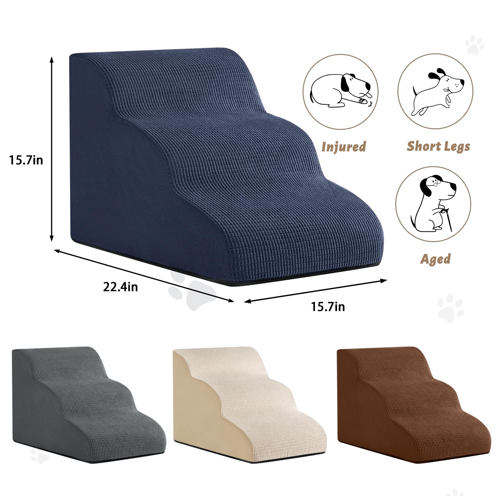 Funda lavable con cremallera de Aodisman para limpieza fácil