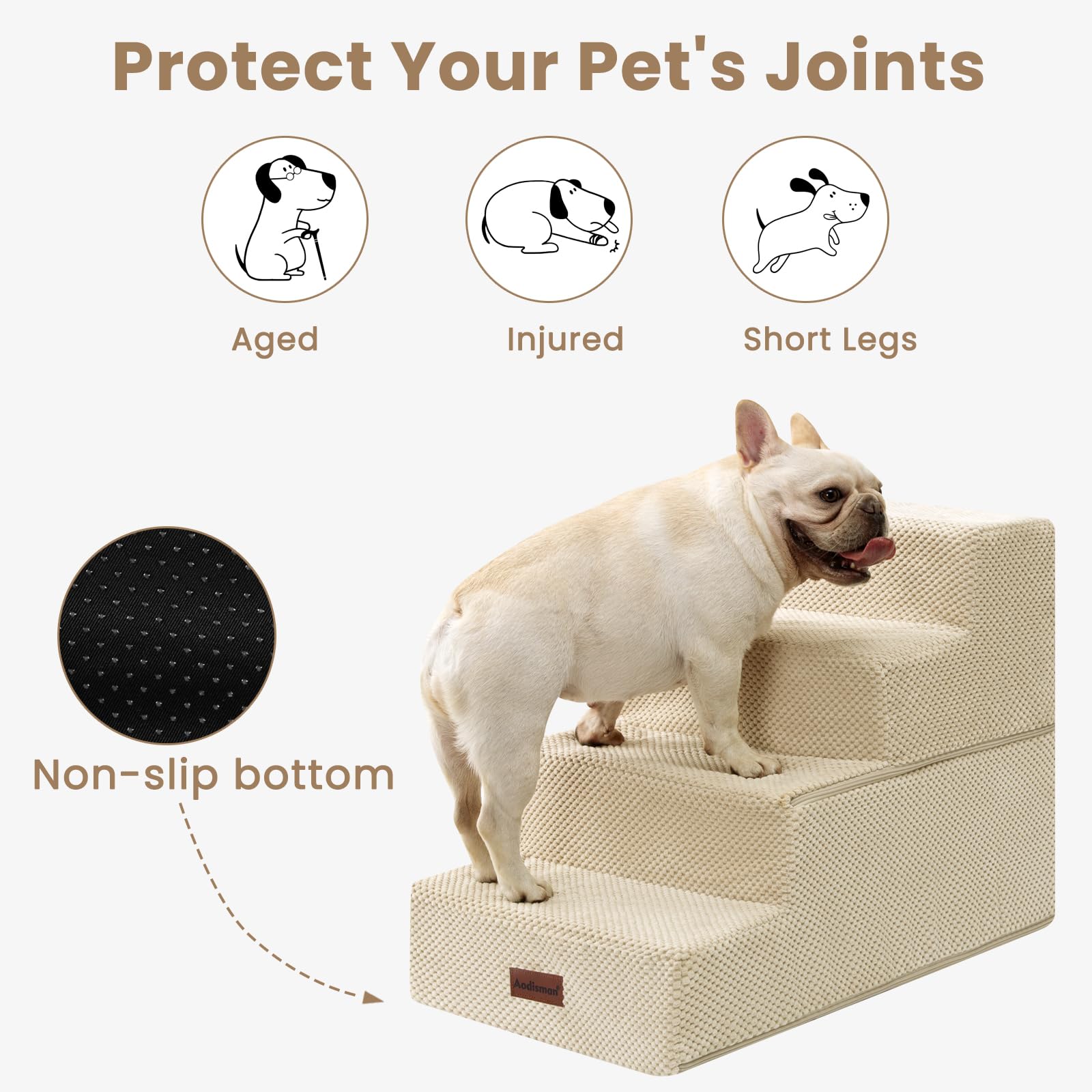 Aodisman funda lavable a máquina, limpieza rápida entre usos