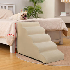 Aodisman rampa para perro, segura y estable junto a muebles