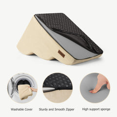 Rampa Aodisman de 5 pasos beige para camas altas