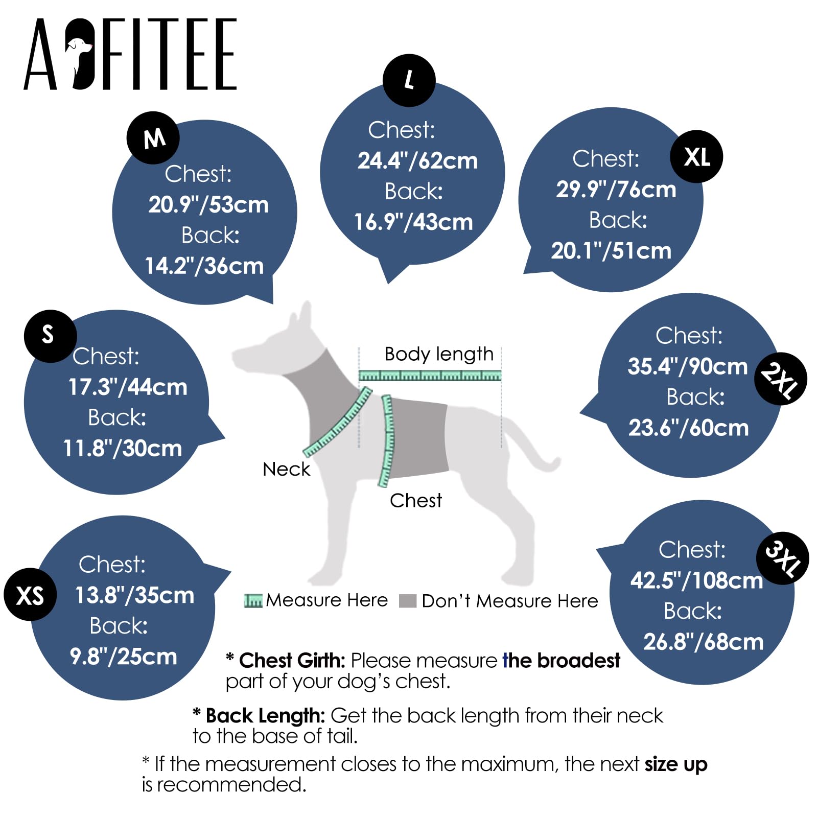 AOFITEE chaqueta impermeable para perros, capa exterior resistente al agua