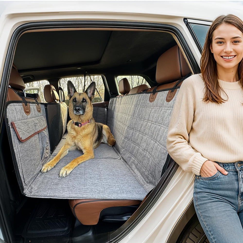 APetsPlanet extensor de asiento trasero con plataforma rígida para perros, ideal para estirar durante viajes