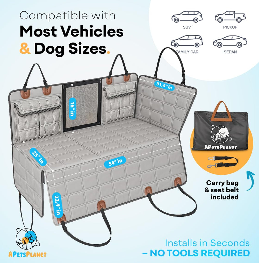 APetsPlanet funda impermeable facilita limpieza y protege el interior