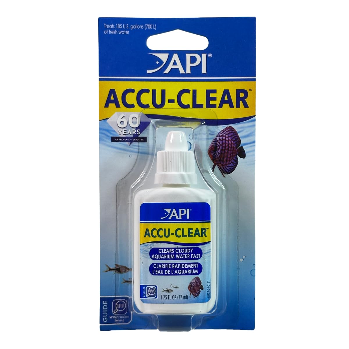 API Accu-Clear: botella clarificador para agua dulce mejora la claridad.