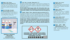 Tubo de prueba API con tapa preparado para lectura de pH