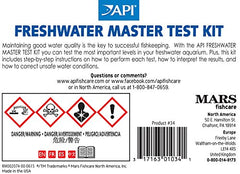 API Freshwater Master Test Kit tubos de prueba para medir niveles de agua con facilidad
