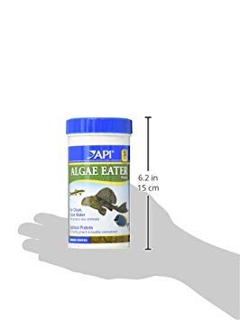 API Galletas de algas para mantener peces coloridos y saludables, con bajo mantenimiento de residuos.