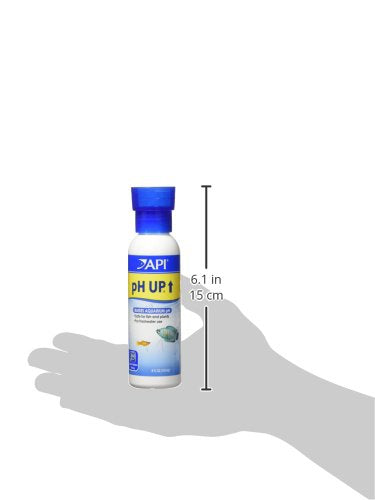 API pH UP envase marrón facilita dosificación y manejo.