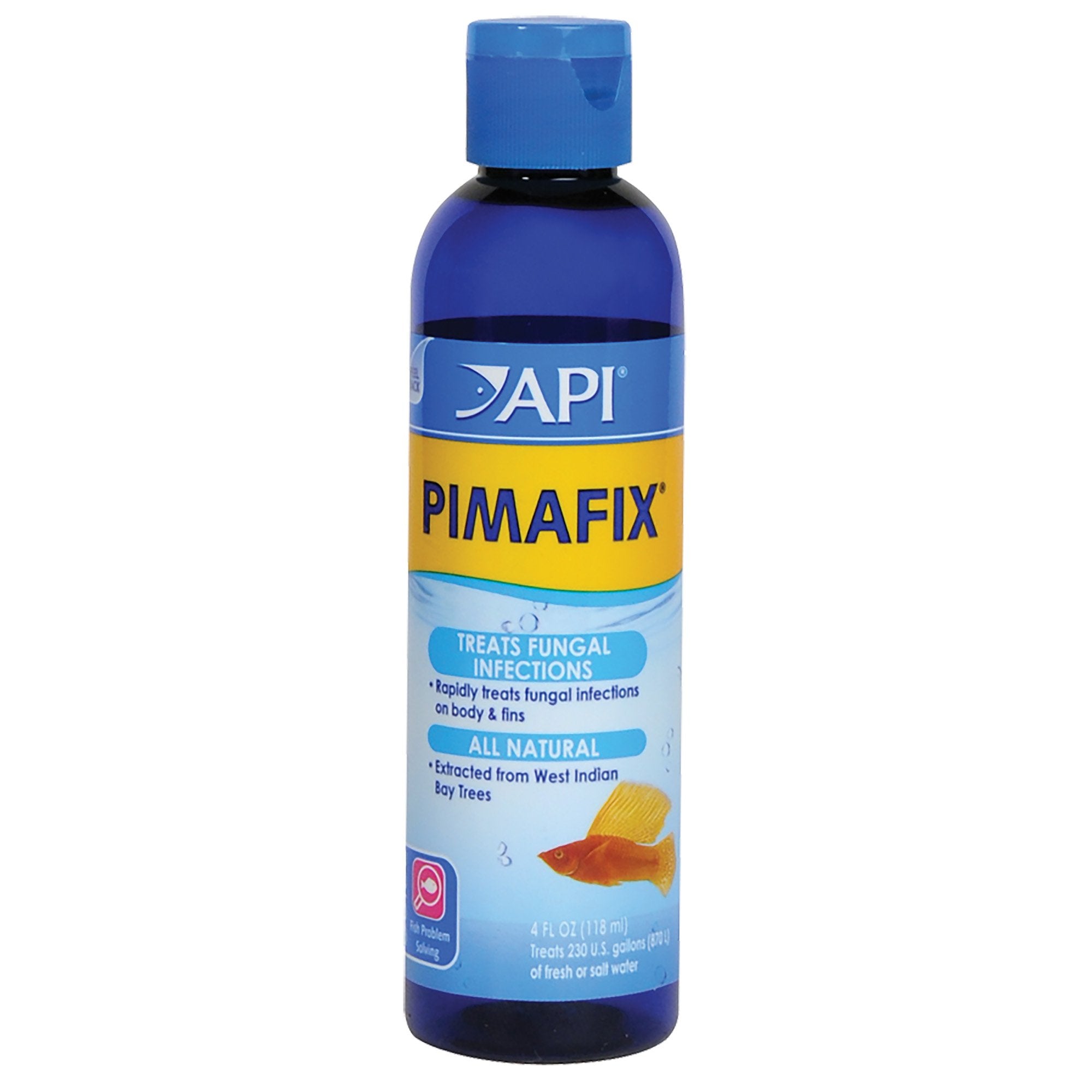 API PIMAFIX mezcla bordelesa, botella de 4 oz, para tratamiento seguro de peces.