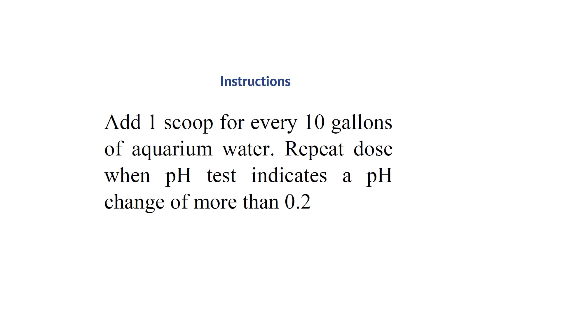 Mantiene el pH estable durante cambios de agua con API PROPER pH 7.5.