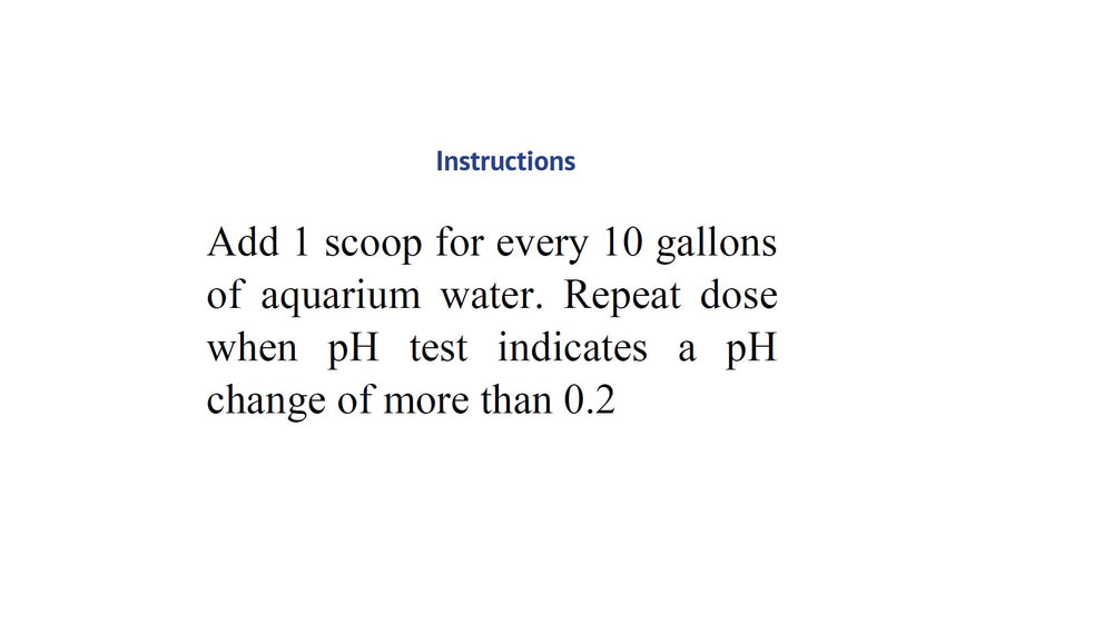 Mantiene el pH estable durante cambios de agua con API PROPER pH 7.5.