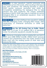 API Quick Start vertido suave para iniciar la nitrificación en el acuario