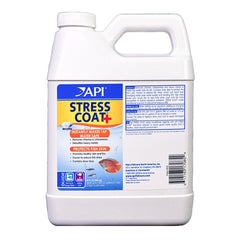API STRESS COAT: botella de 32 onzas para acondicionar estanques y proteger peces