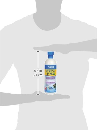 API STRESS ZYME mantenimiento-semanal apoya un acuario saludable con menos mantenimiento.