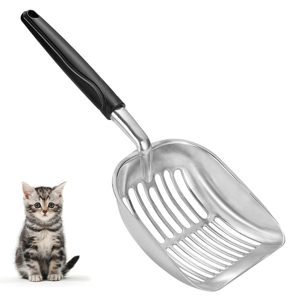 Colador Apidgrowth para arena de gatos con malla, facilidad de limpieza.