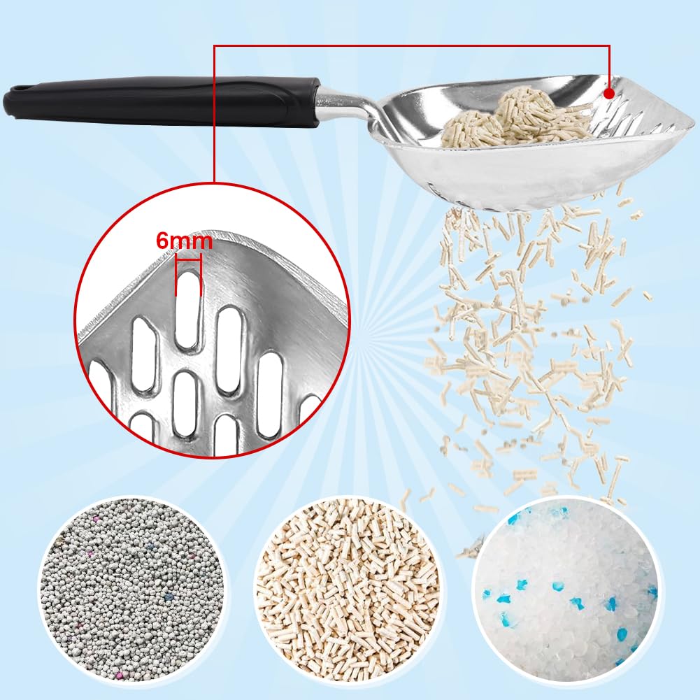 Apidgrowth mango-plastico-negro-ergonomico: agarre cómodo y evita contacto