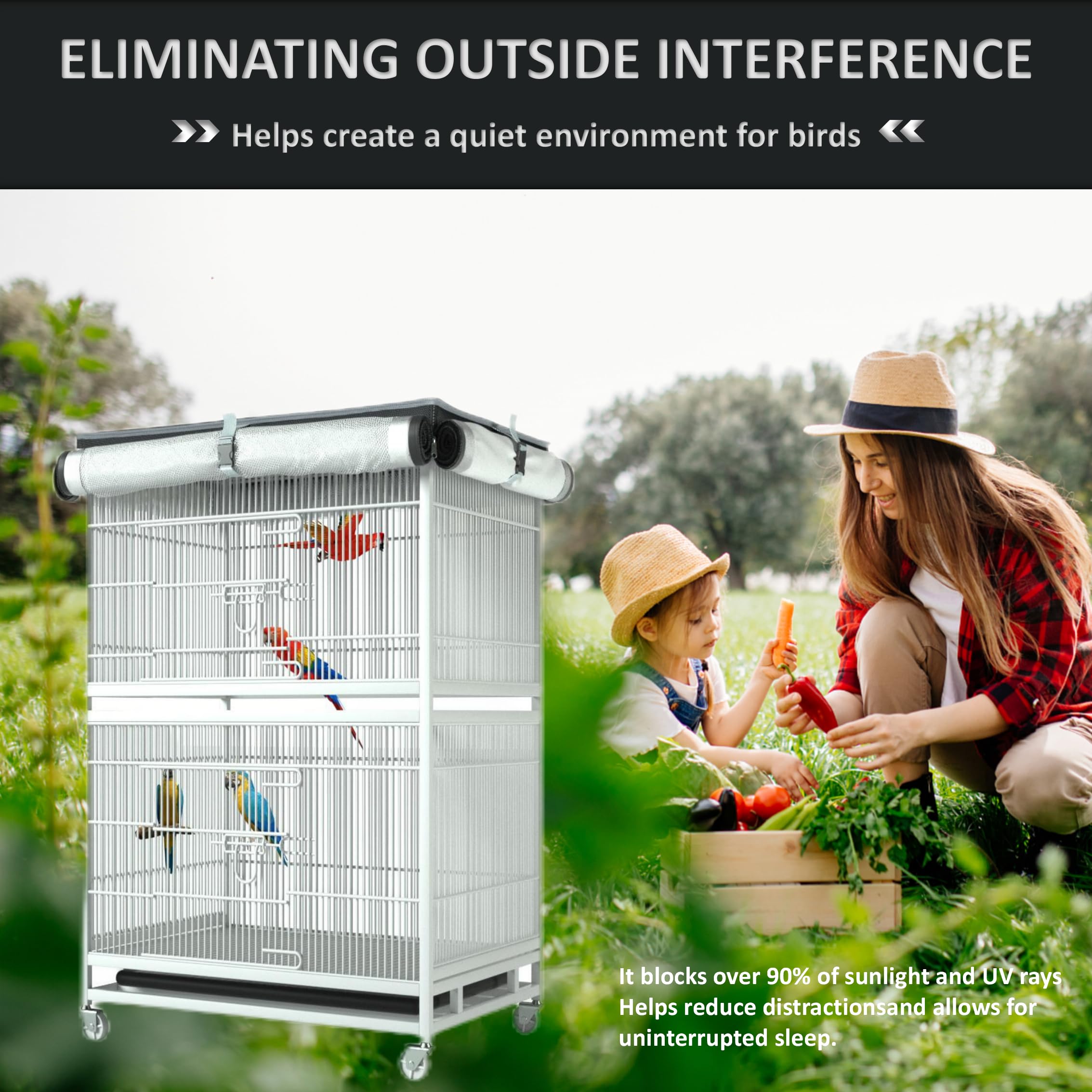 APOLAI 7 compatible con jaulas de aves, gatos, perros y pequeños mamíferos.