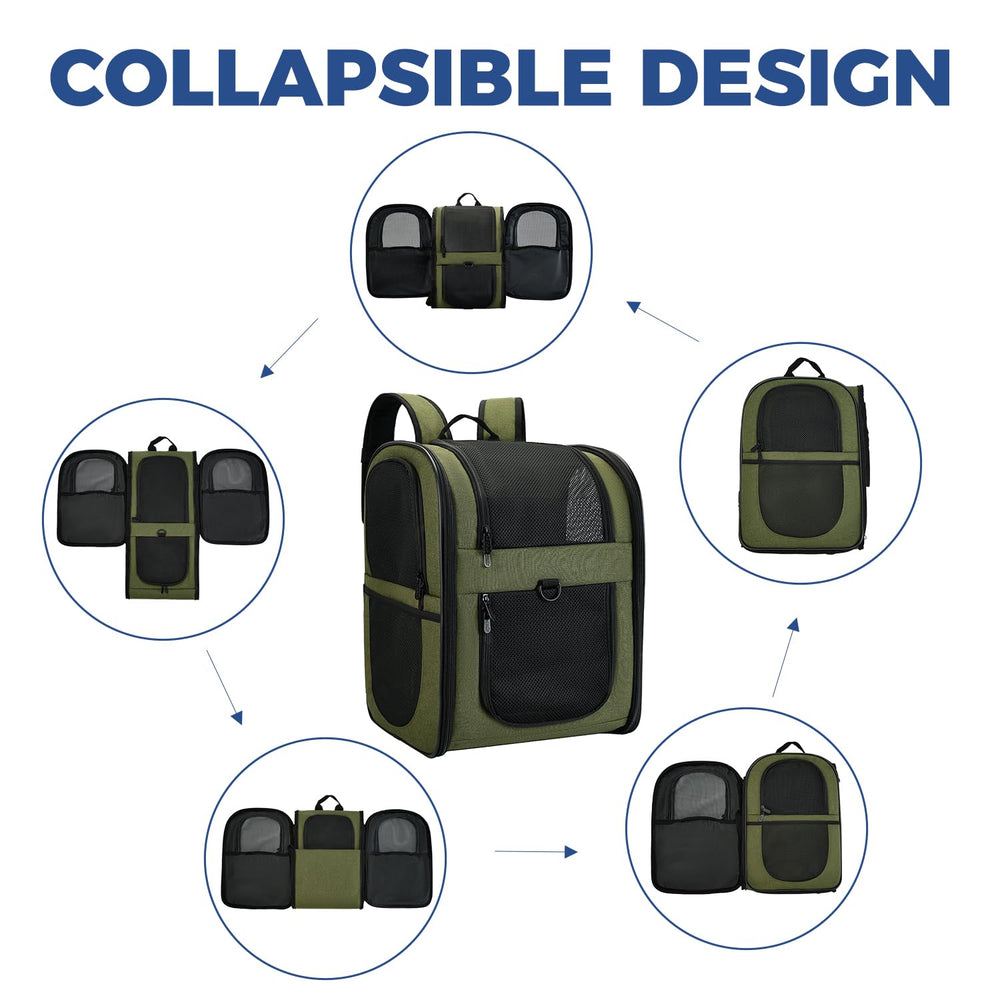Mochila Apollo Walker transporte mascotas correas ajustables para estabilidad