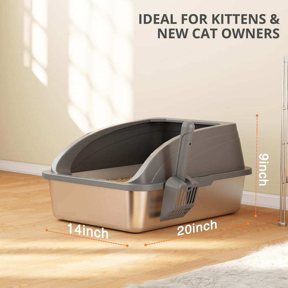 APPKER entrada baja de 4 pulgadas es cómoda para gatitos y felinos pequeños.