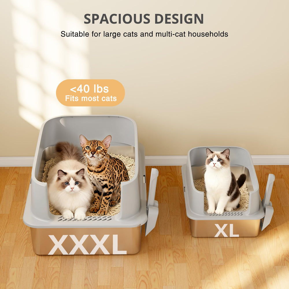 APPKER dimensiones-xxxl-26x18x17, espacio amplio para gatos grandes