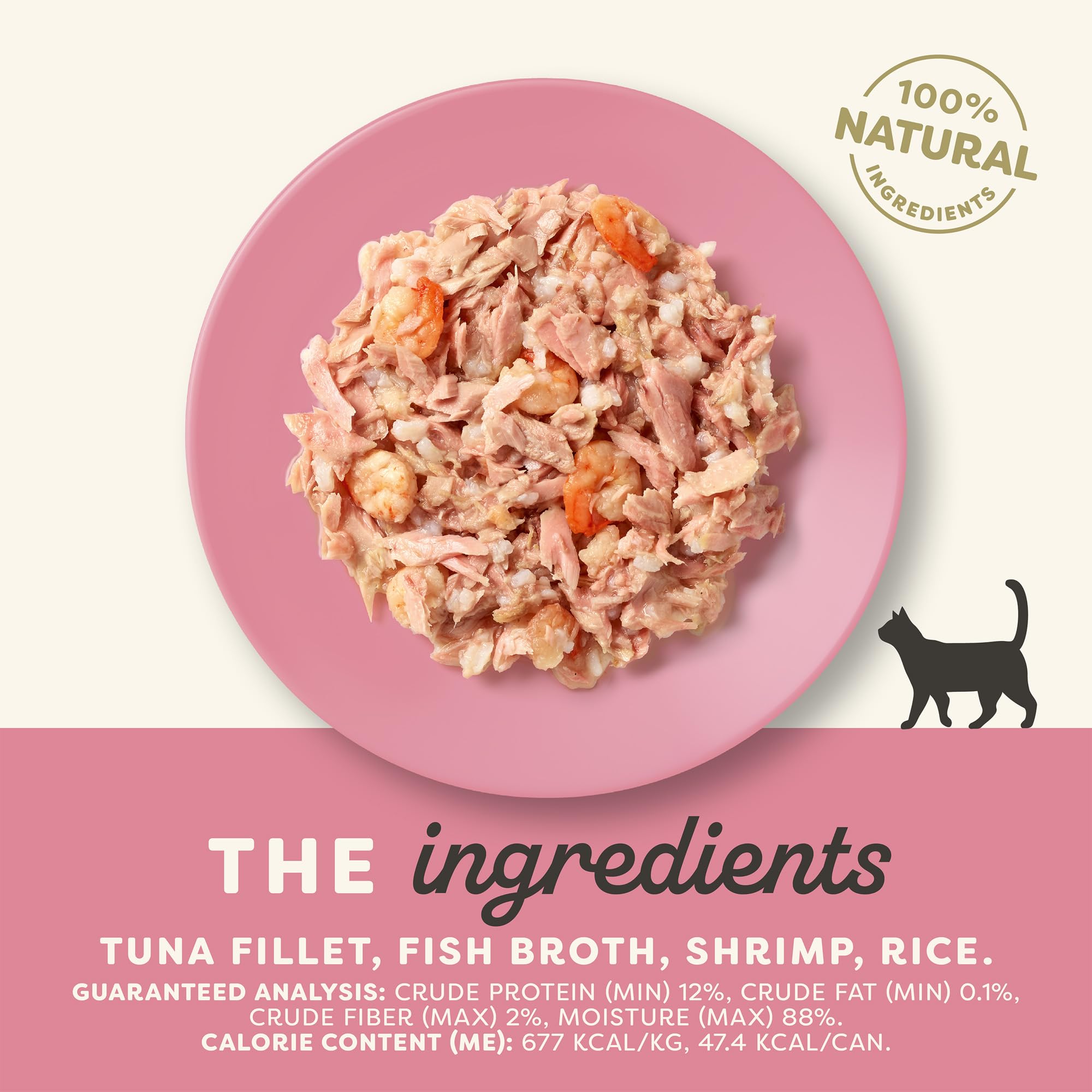 Applaws Etiqueta Alimento Natural Gatos: envase con ingredientes simples.