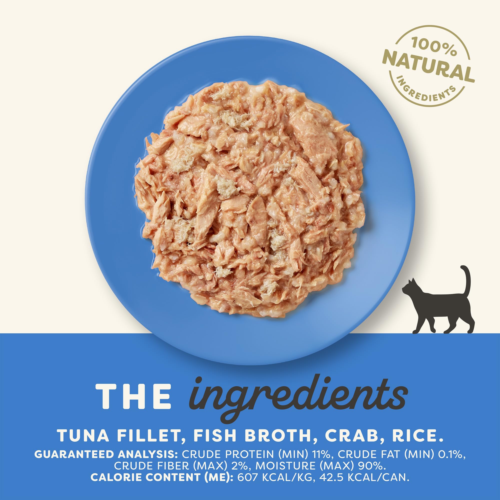 Applaws Cangrejo en caldo: textura jugosa que estimula el apetito.