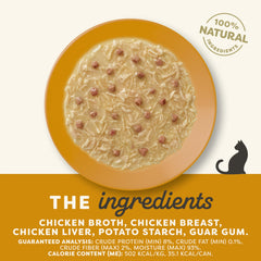 Applaws gato, salsa sabrosa que realza el gusto y aporta proteínas reales.