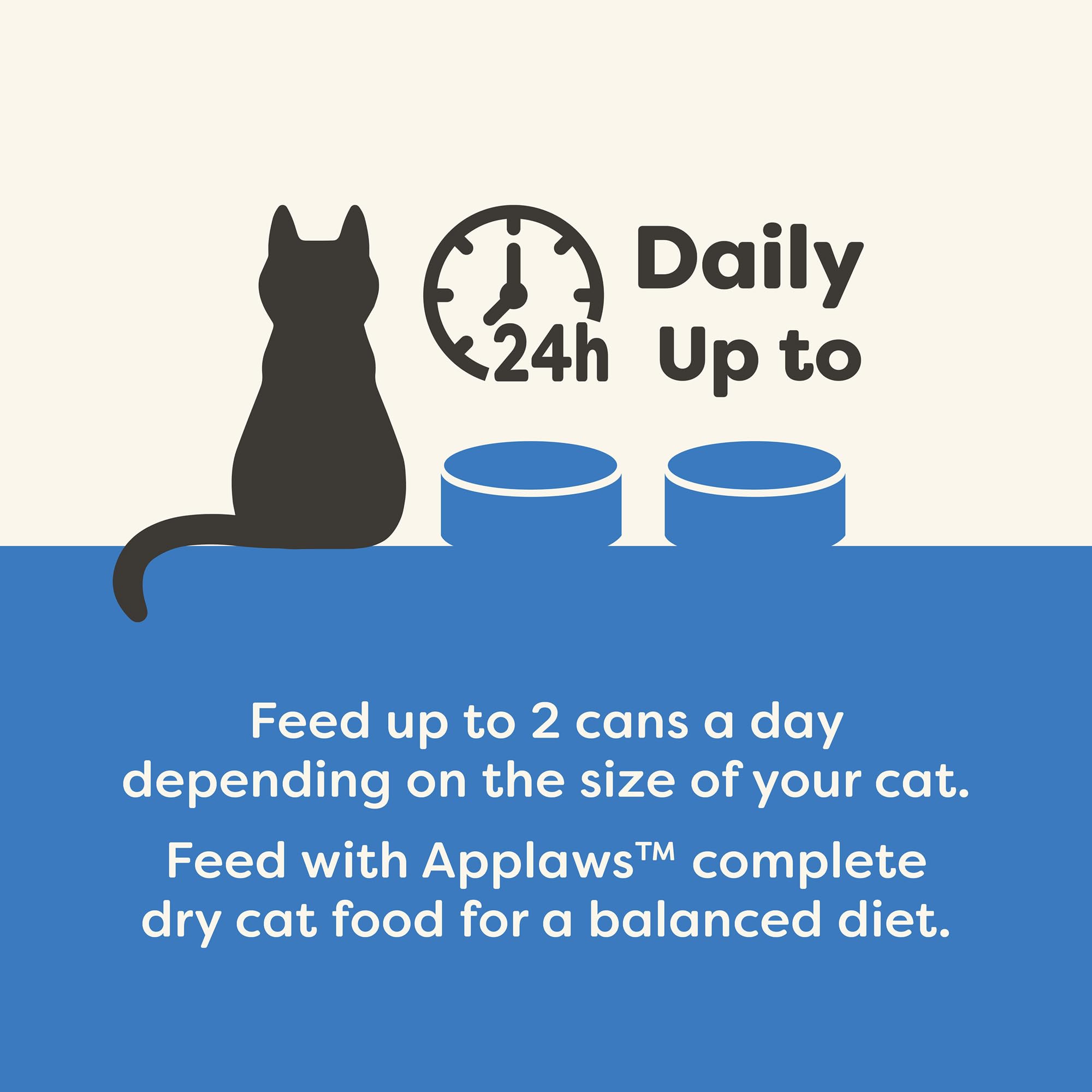Applaws sin conservantes artificiales para gatos sensibles.