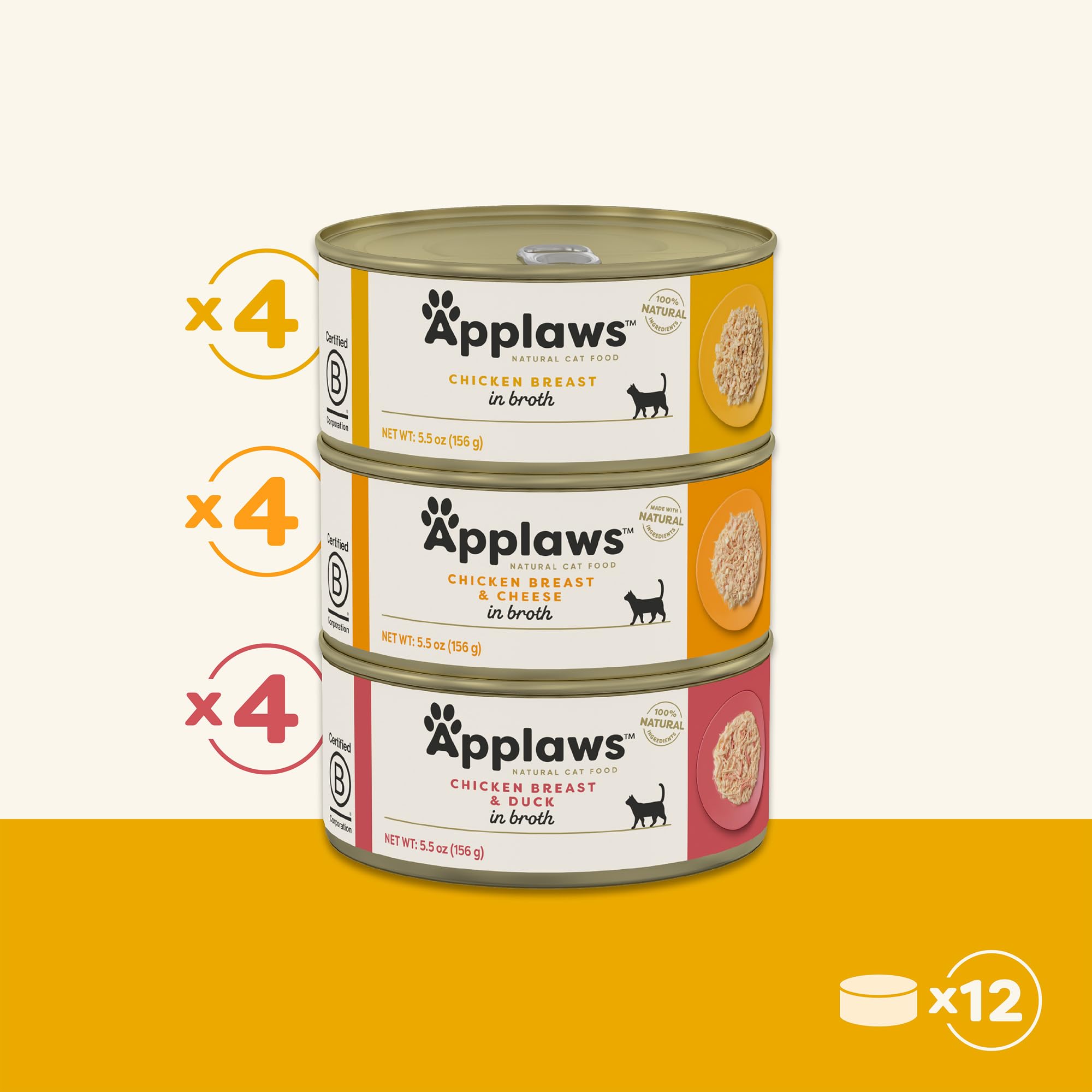 Applaws Gato Snack Natural de 1 Ingrediente.