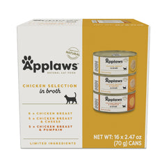 Applaws gato-pollo-natural: proteína de alta calidad y sabor auténtico.