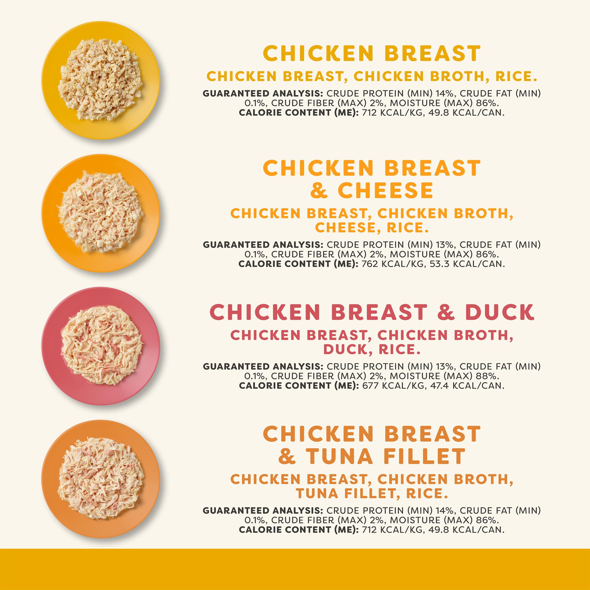 Applaws: comida en lata para gatos, pollo con queso, sabor suave.