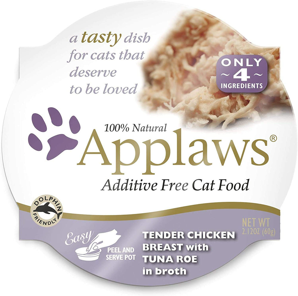 Selección de 6 sabores en Applaws Layers para gatos curiosos