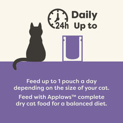 Applaws Mousse para gatos, textura cremosa de atún, perfecto para mantener la curiosidad a la hora de comer