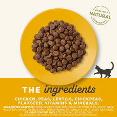 Applaws alimento seco para gatos, proteína alta para vitalidad.