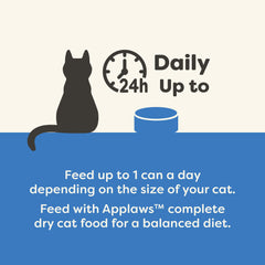 Applaws topping húmedo, textura suave para la hora de comida.