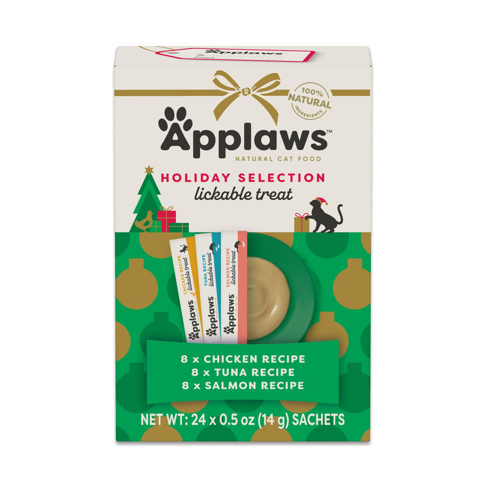 Premios Applaws para gatos con textura cremosa, ideal como recompensa diaria