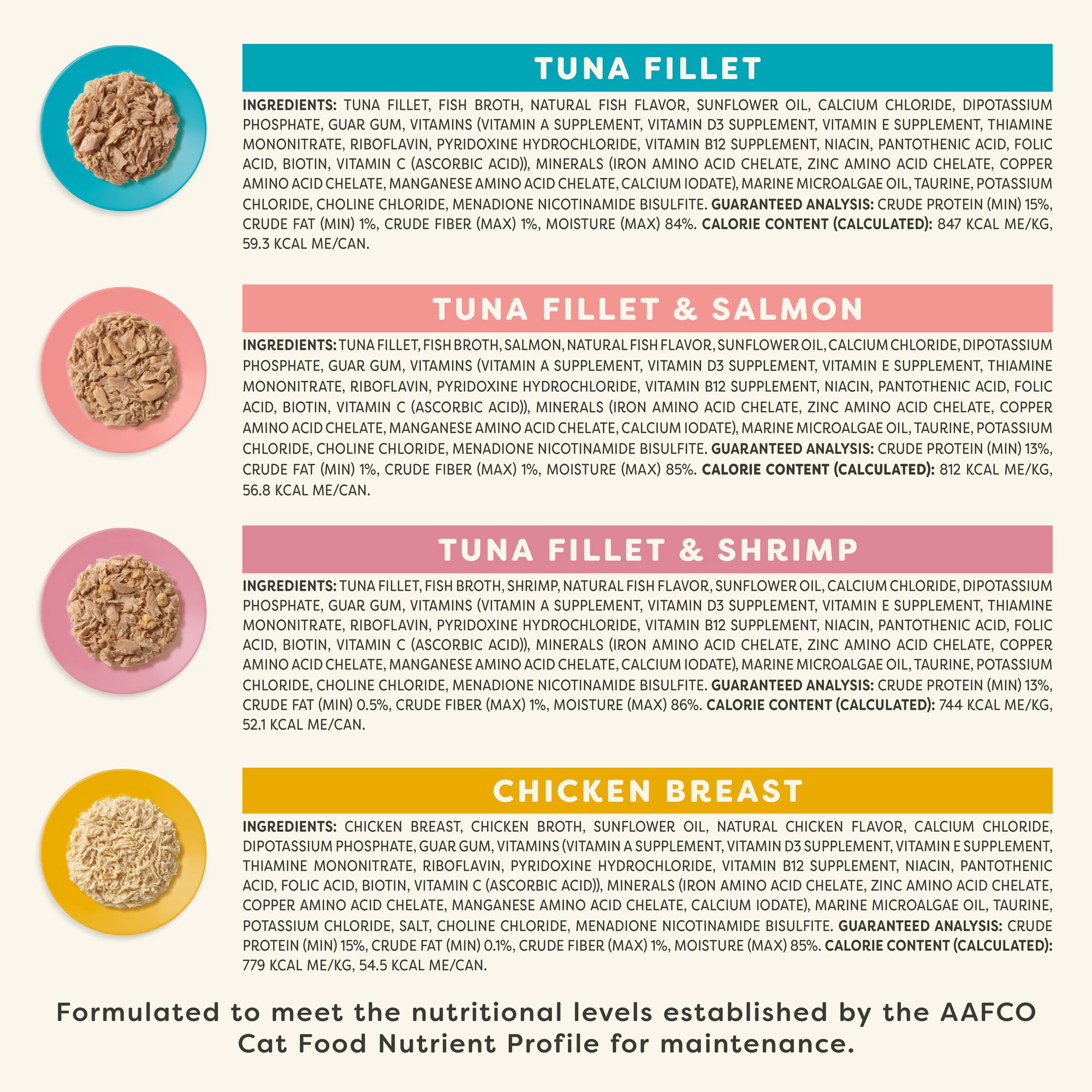 Applaws Vitality: lata con atún y salmón en caldo para variedad de sabores.