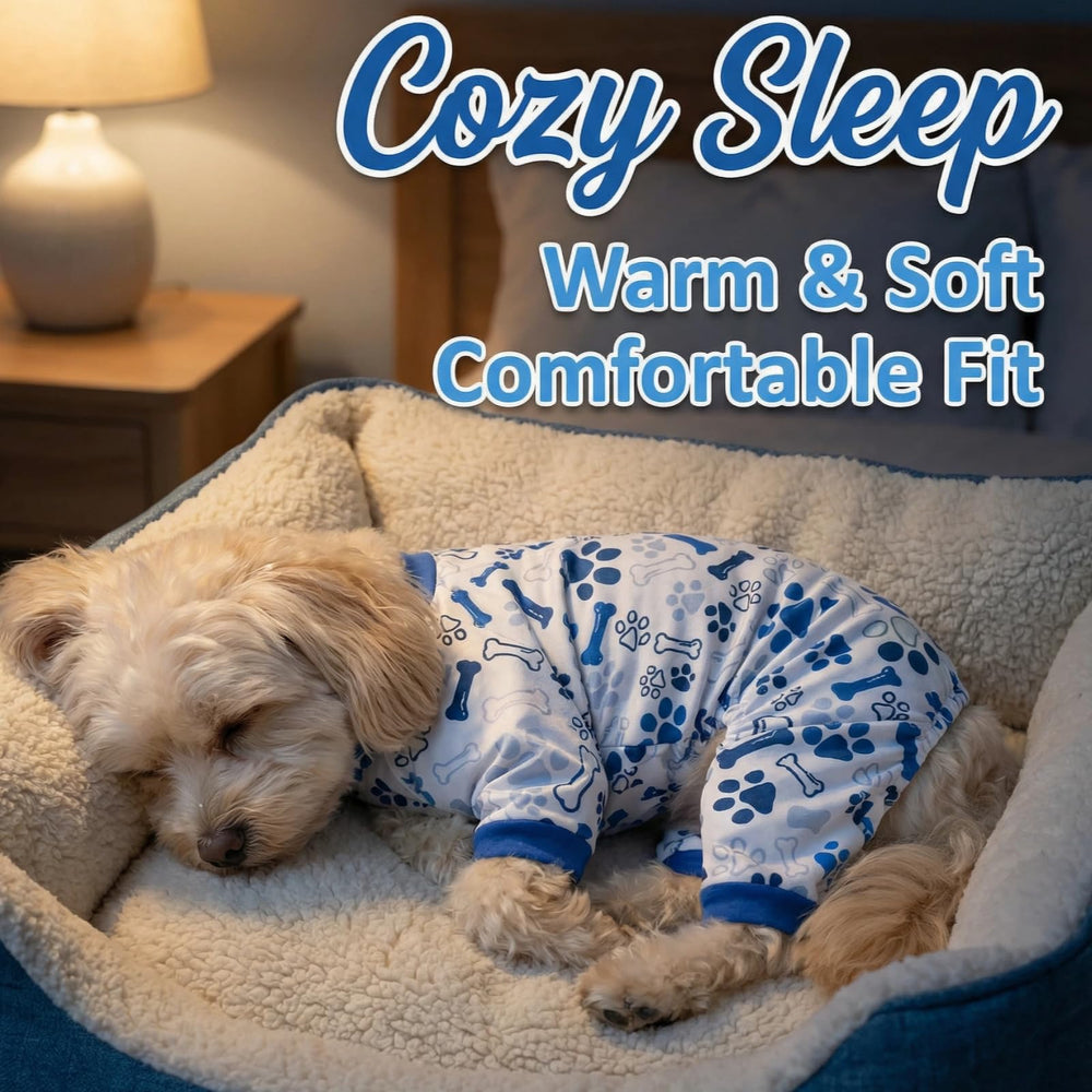 Onesie calmante para perros, ideal para uso diario en climas templados.