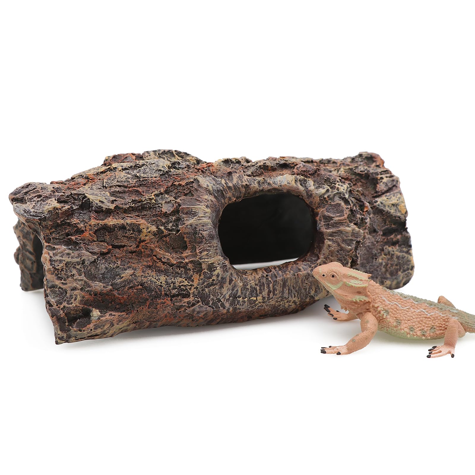 AQUA KT cueva de corcho para serpientes, escondite práctico y seguro.