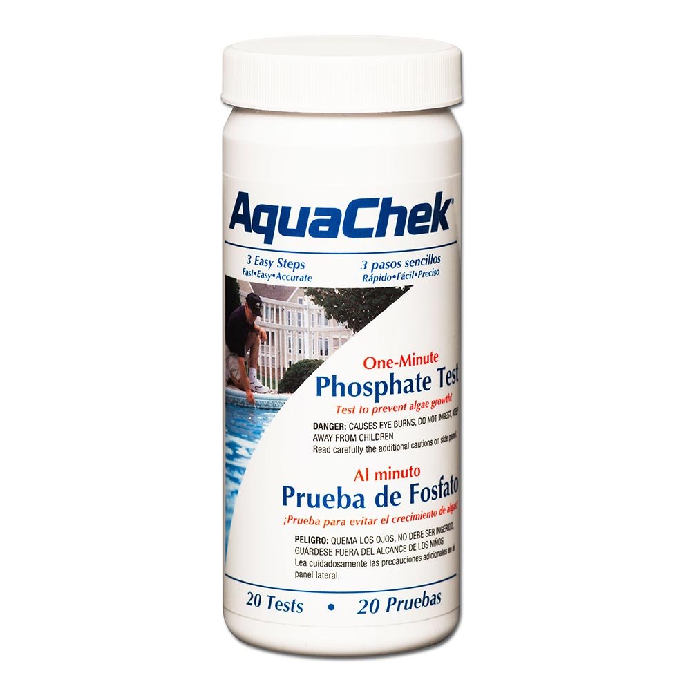AquaChek kit-prueba-fosfato para monitoreo rápido de fosfatos en acuarios