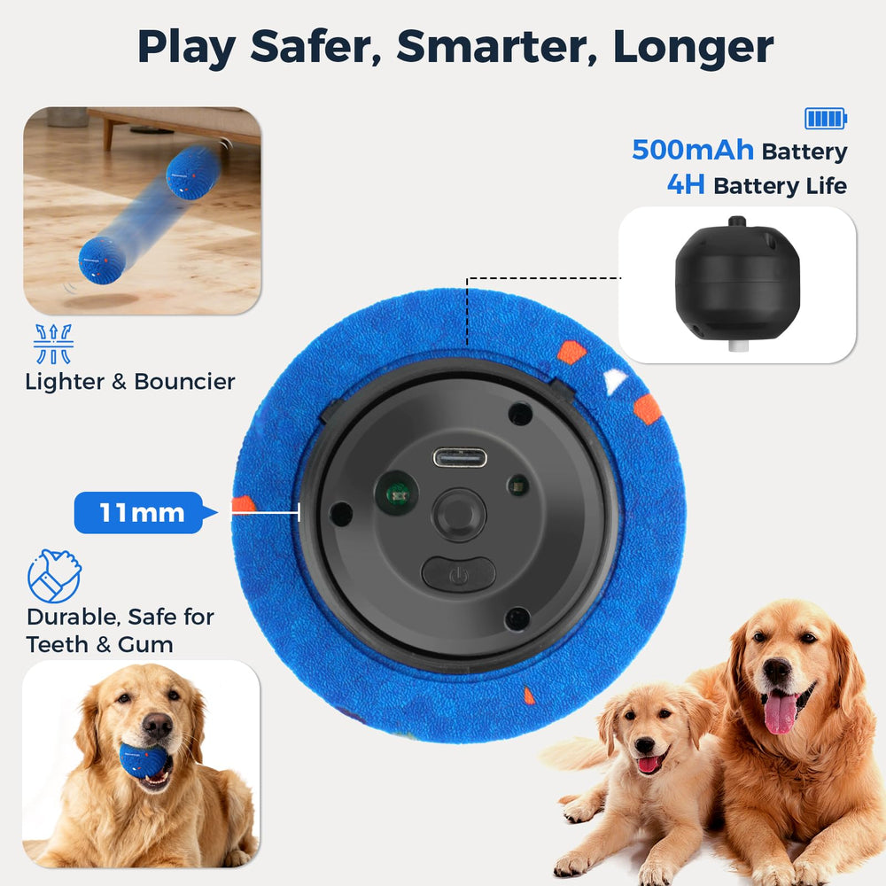 Aquamorph bola apta para uso interior y exterior con perros.