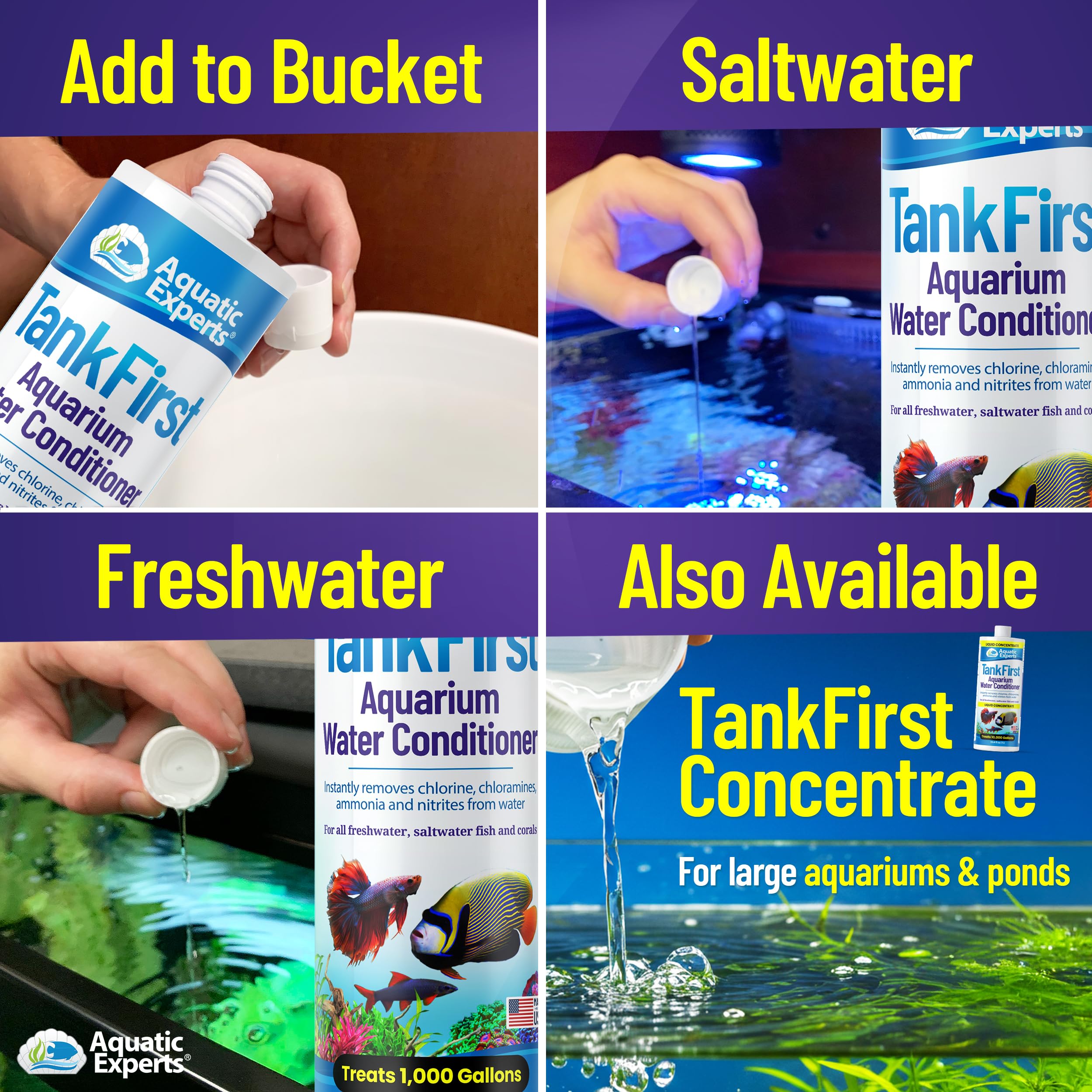 TankFirst de Aquatic Experts, fórmula sin olor para acuario